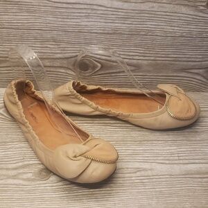 See by Chloe nude natural color woman loafers flats size 40.5